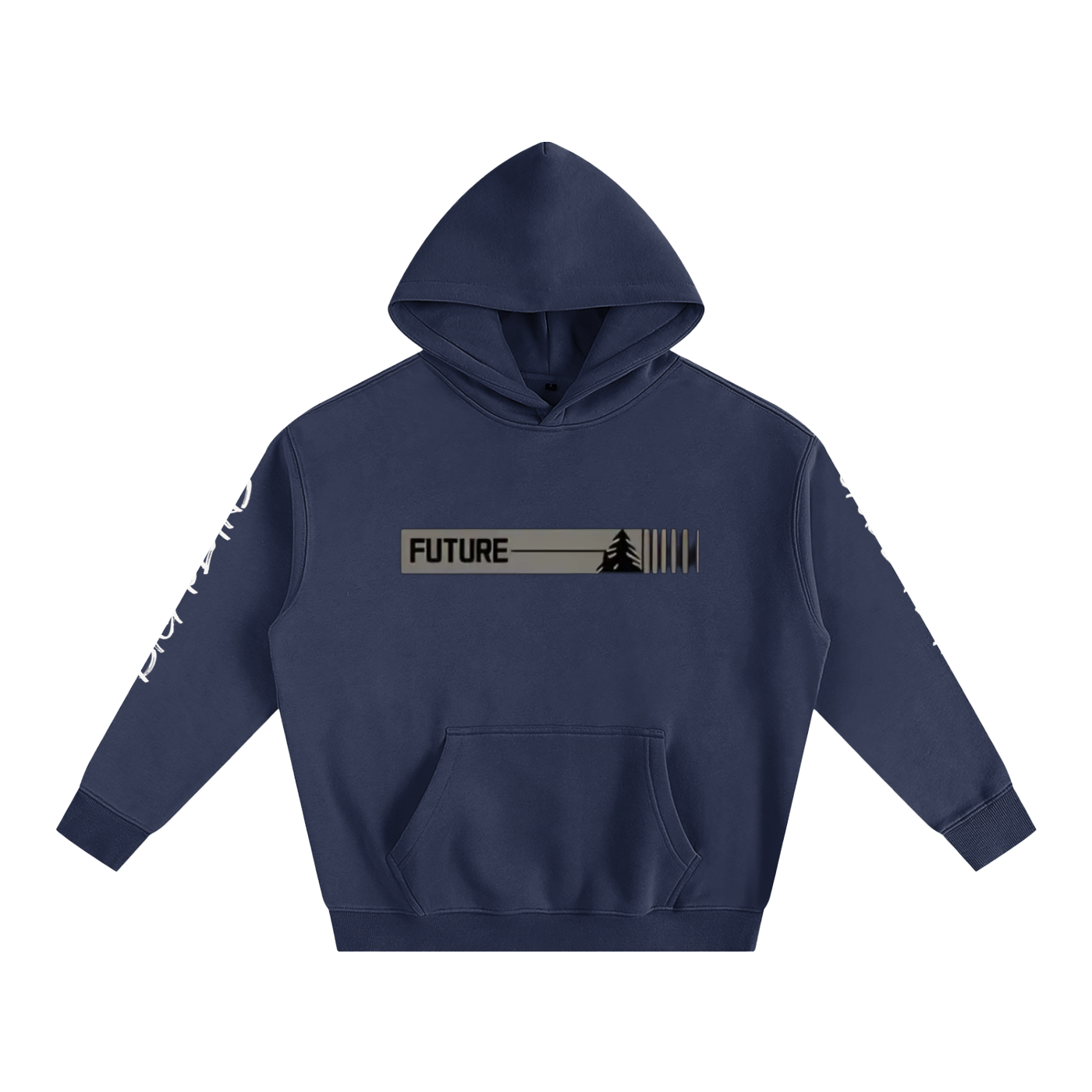 Gods Plan Re-Build Oversize Fleeced Hoodie