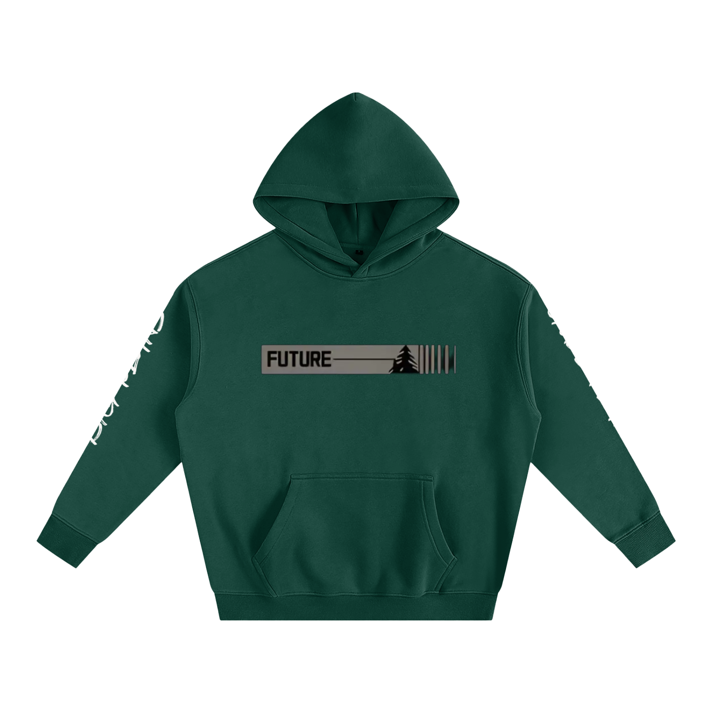 Gods Plan Re-Build Oversize Fleeced Hoodie