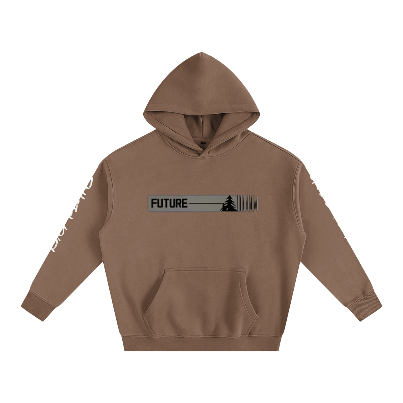 Gods Plan Re-Build Oversize Fleeced Hoodie