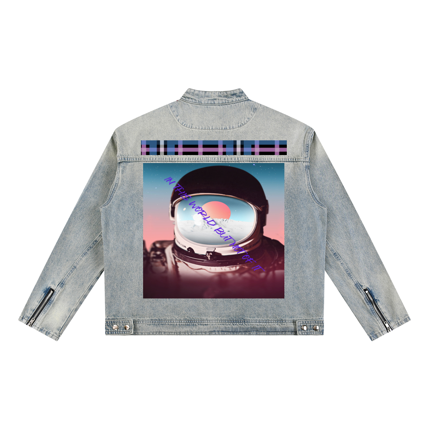 Re-Build Not From This World Vintage  Denim Jacket