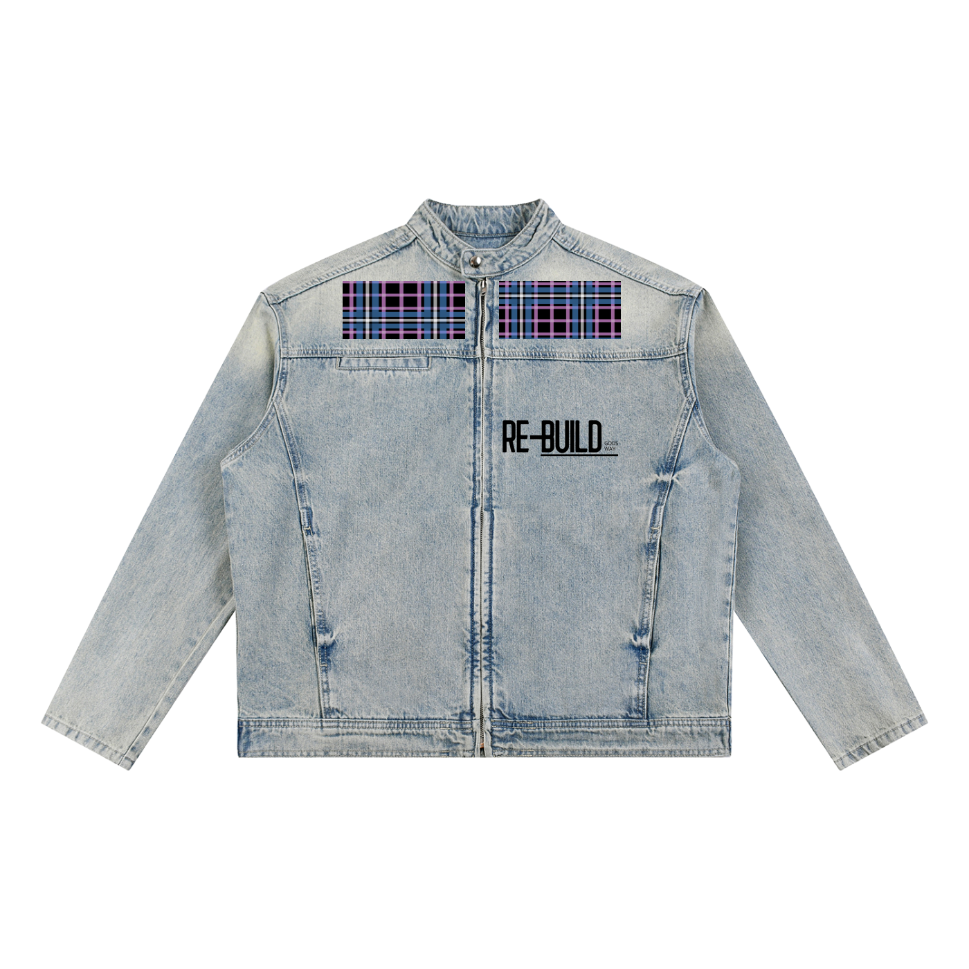 Re-Build Not From This World Vintage  Denim Jacket