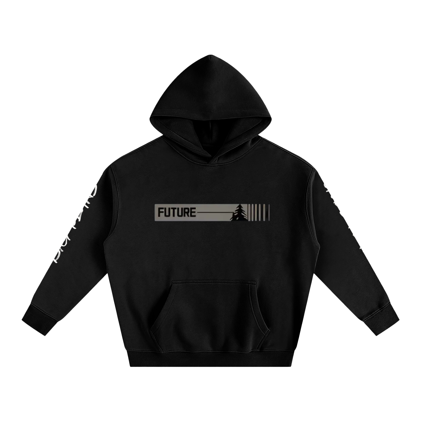 Gods Plan Re-Build Oversize Fleeced Hoodie