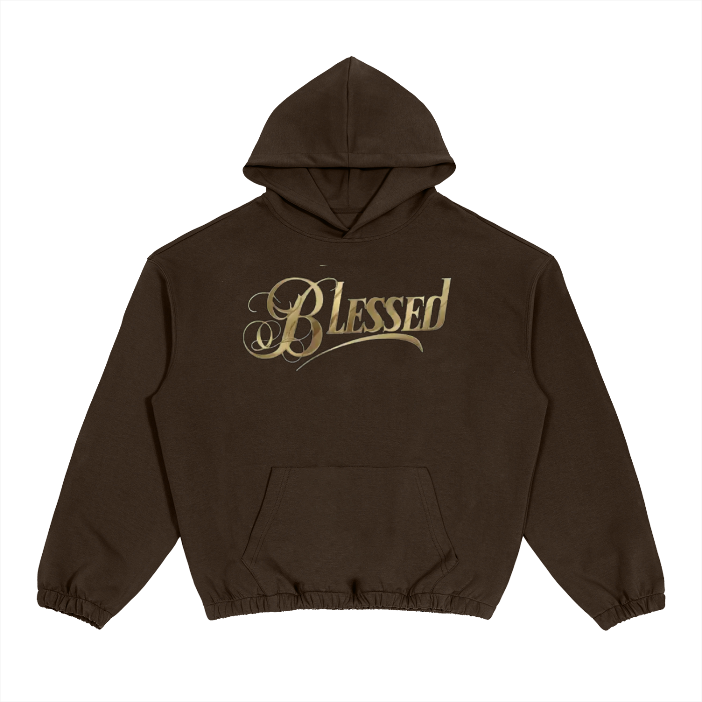 Re-Build To Be Blessed  Cinched Hem Hoodie