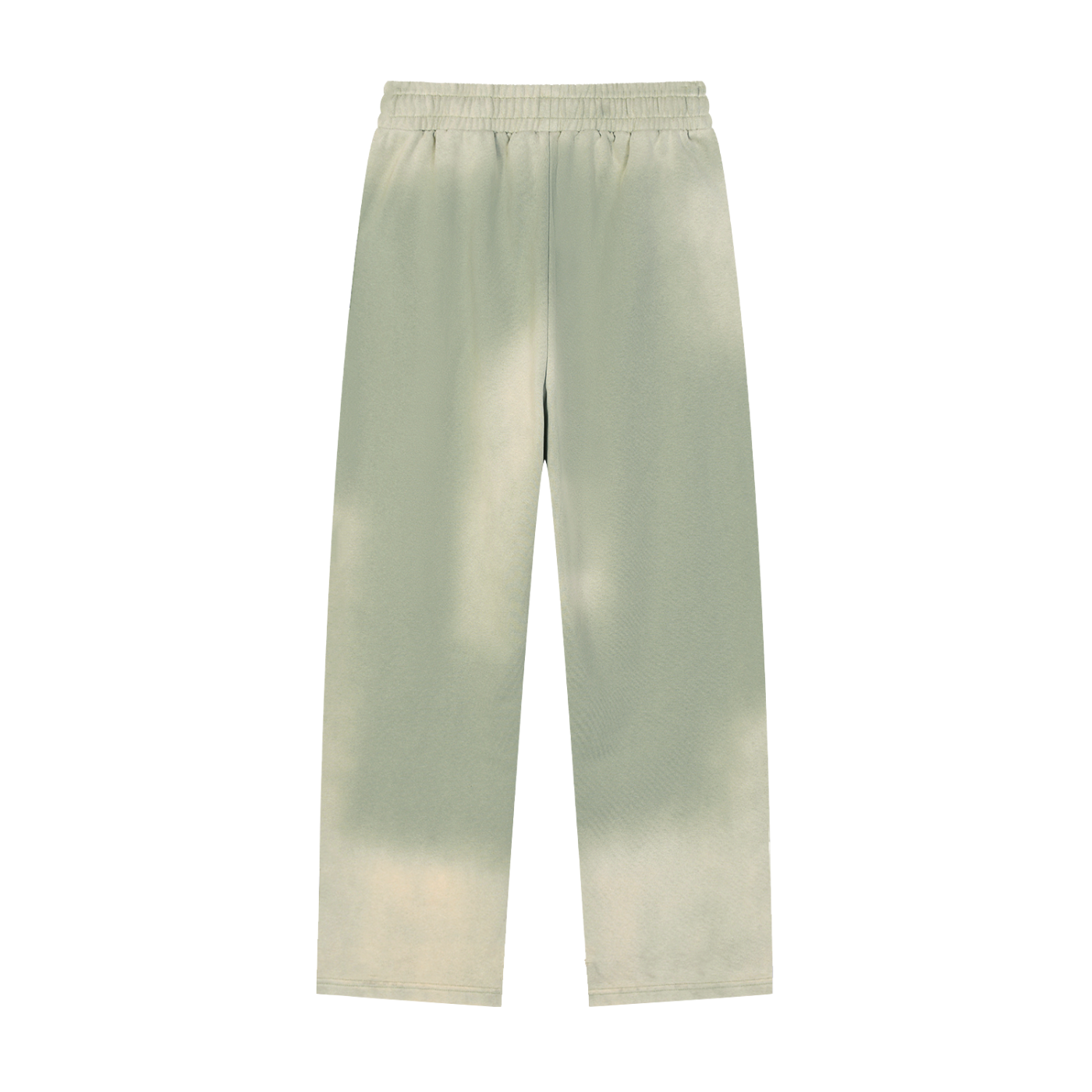 Re-Build Blessed Down Sun Fade Raw Edge Straight-Leg Sweatpants
