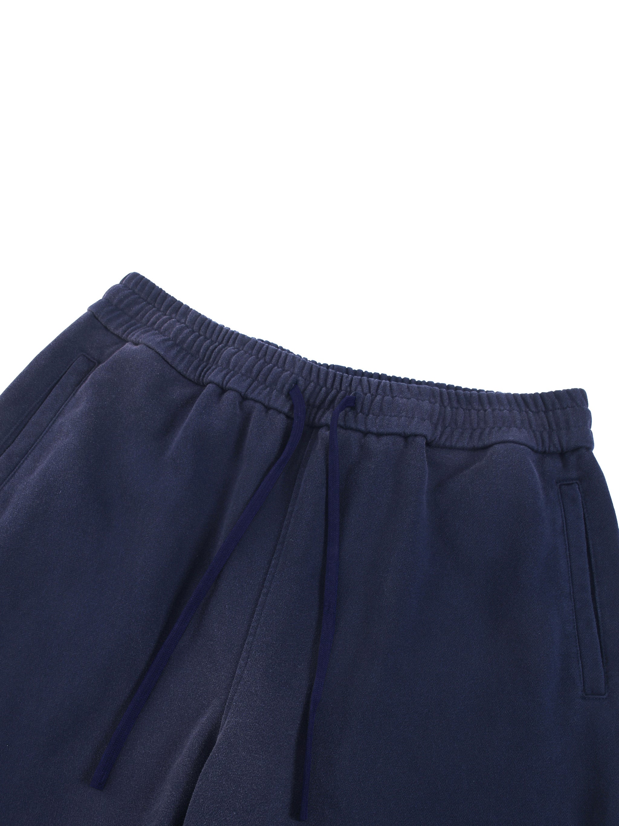 Re-Build Blessed Down Sun Fade Raw Edge Straight-Leg Sweatpants