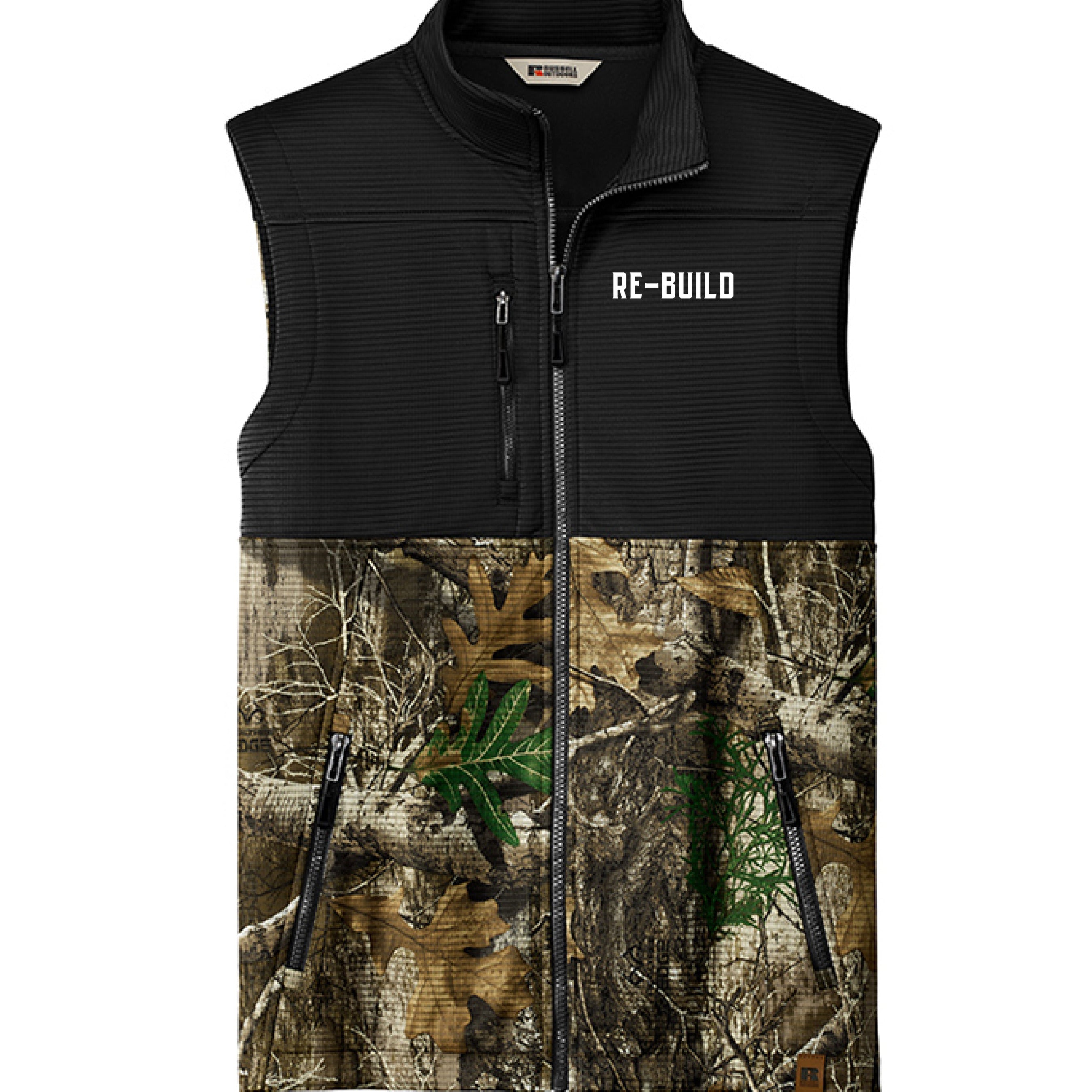 Deep Black/ Realtree Edge - FRONT