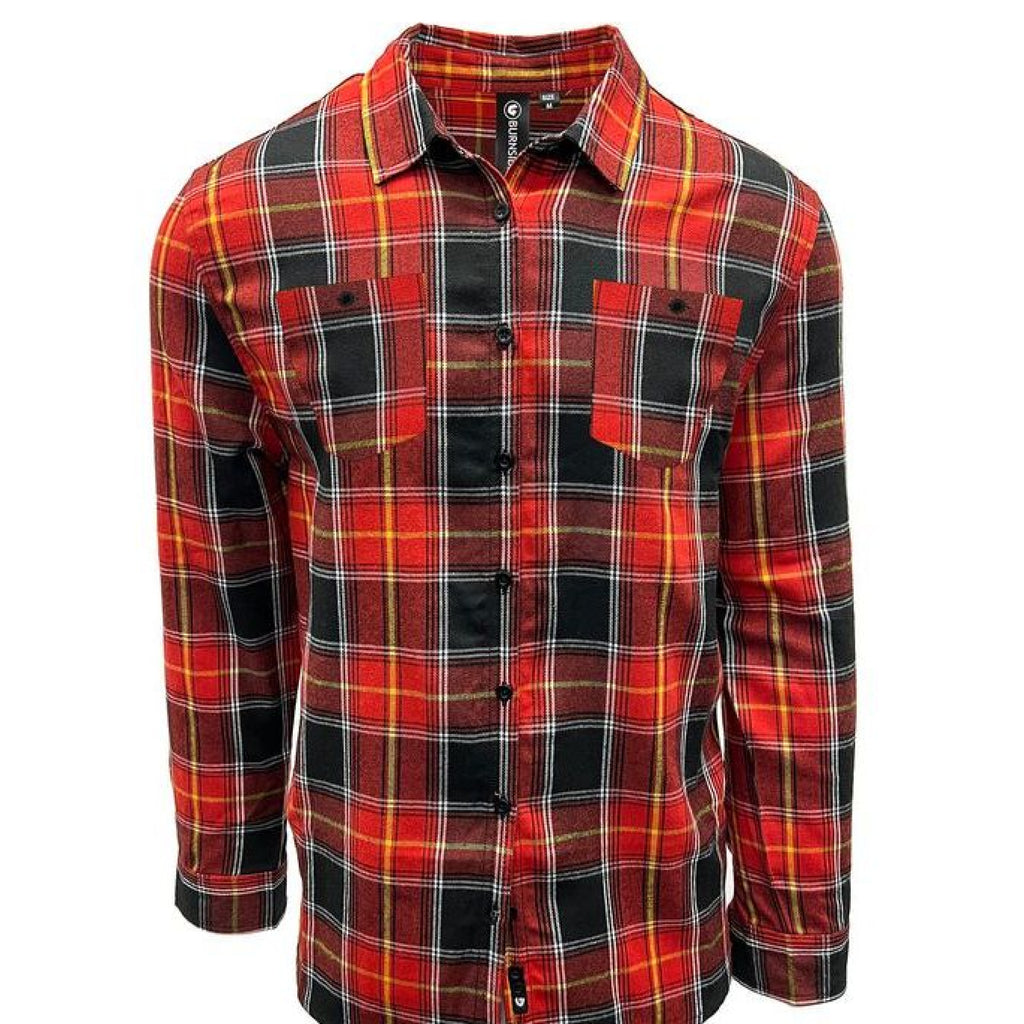 FIRE RED/ BLACK - FRONT