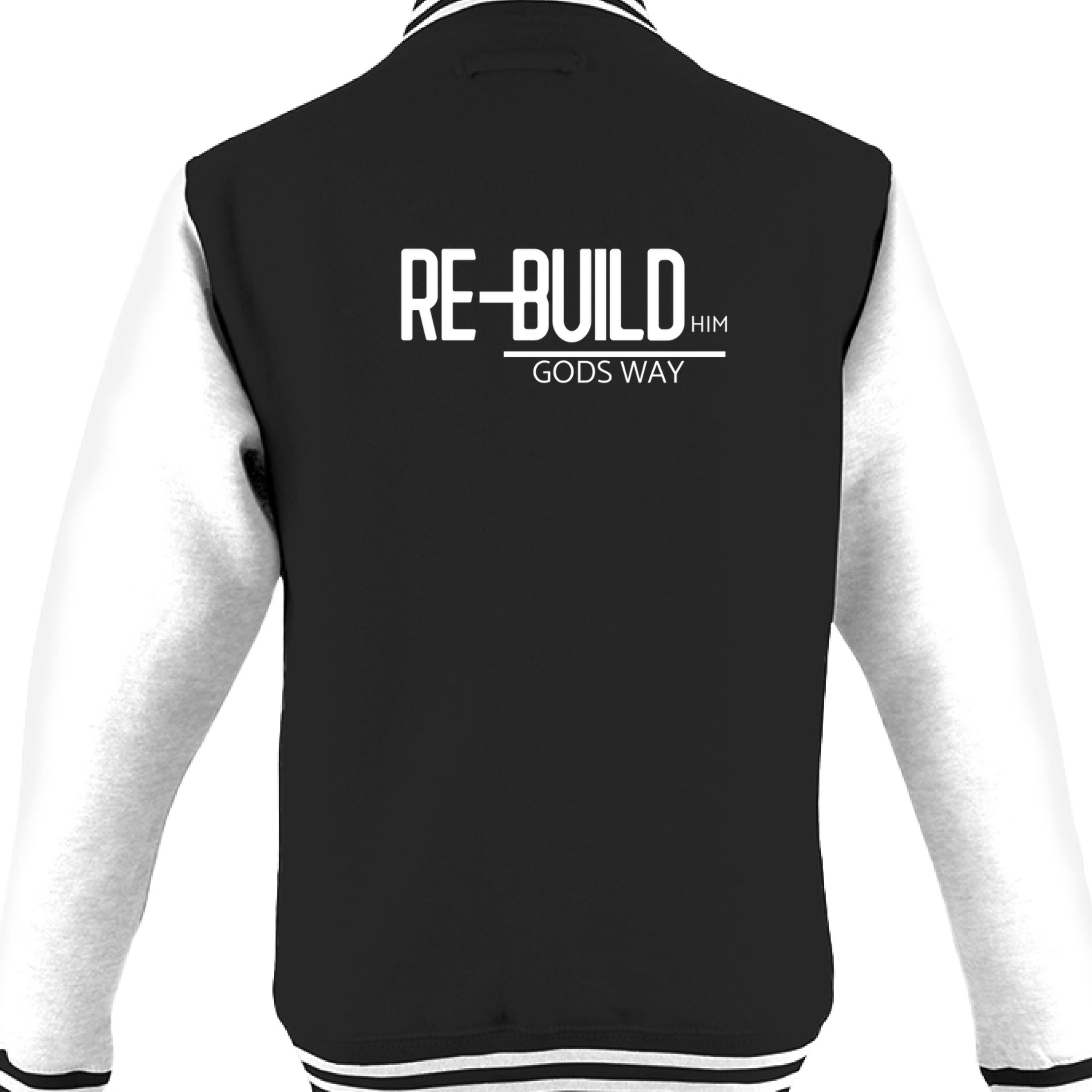 JET BLACK/ WHITE - BACK